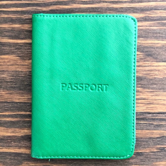 Accessories Green Passport Cover Poshmark